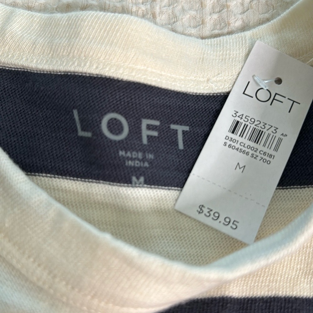LOFT Tank Top Size M NWT - Picture 3 of 4